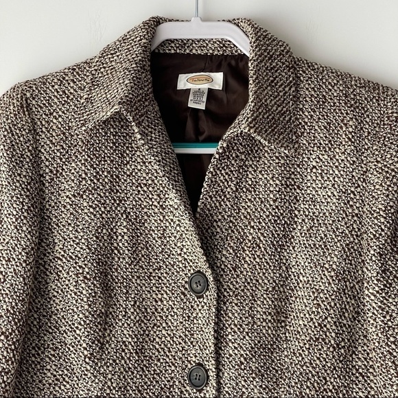 Talbots Blazer Jacket Coat 25% Wool Blazer Jacket, Sz 8 - Picture 6 of 13